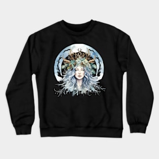 Winter Solstice - Snow Queen Crewneck Sweatshirt